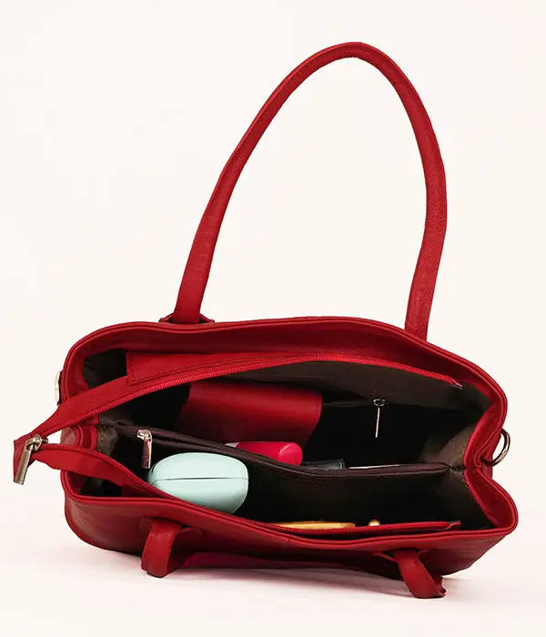Red Hand Bag