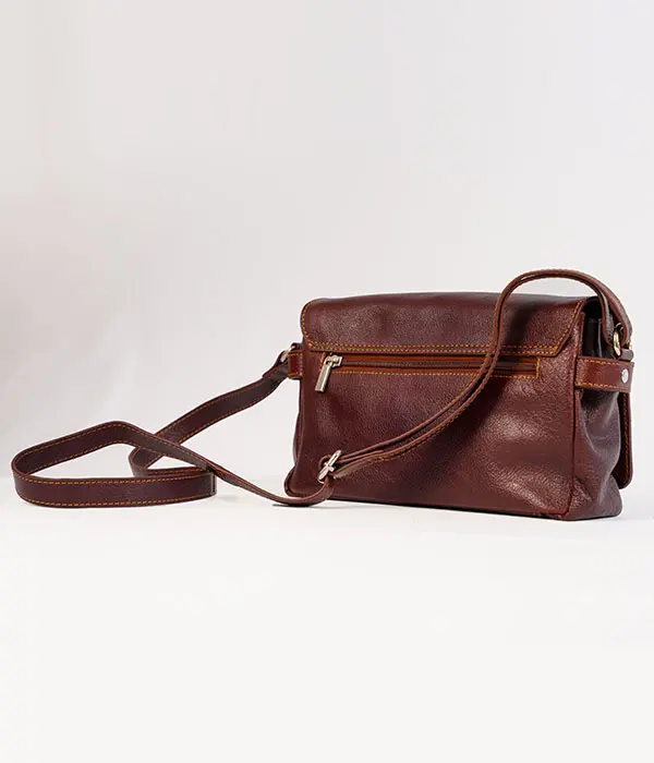 Classic Brown Crossbody Sling