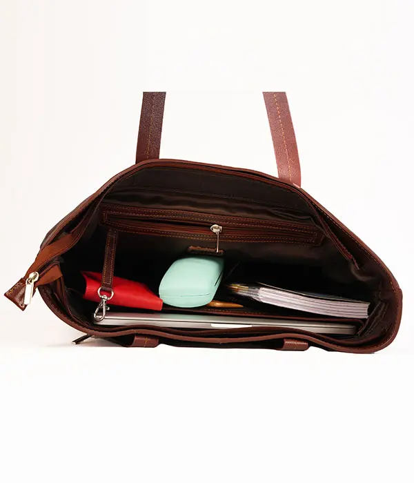 Deep Brown Utility Bag