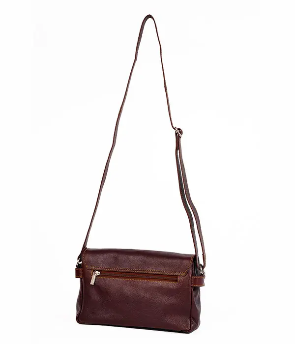 Classic Brown Crossbody Sling