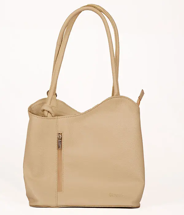 Beige Duo Carry Bag
