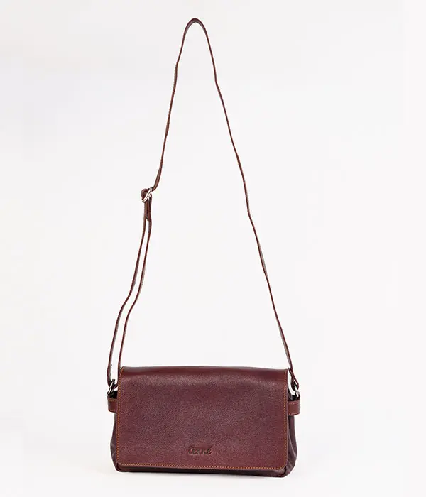 Classic Brown Crossbody Sling