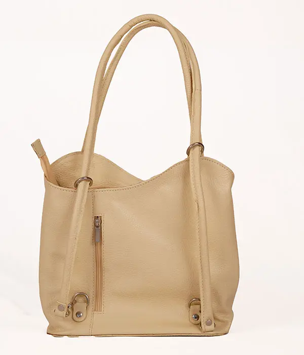Beige Duo Carry Bag