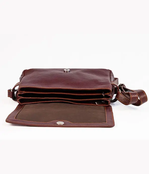 Classic Brown Crossbody Sling